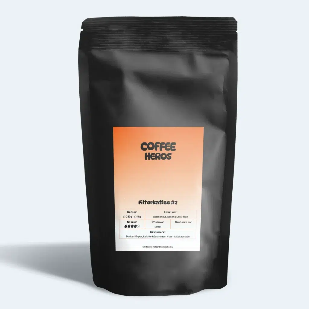 Hochwertigen Filterkaffee von COFFEEHEROS bestellen