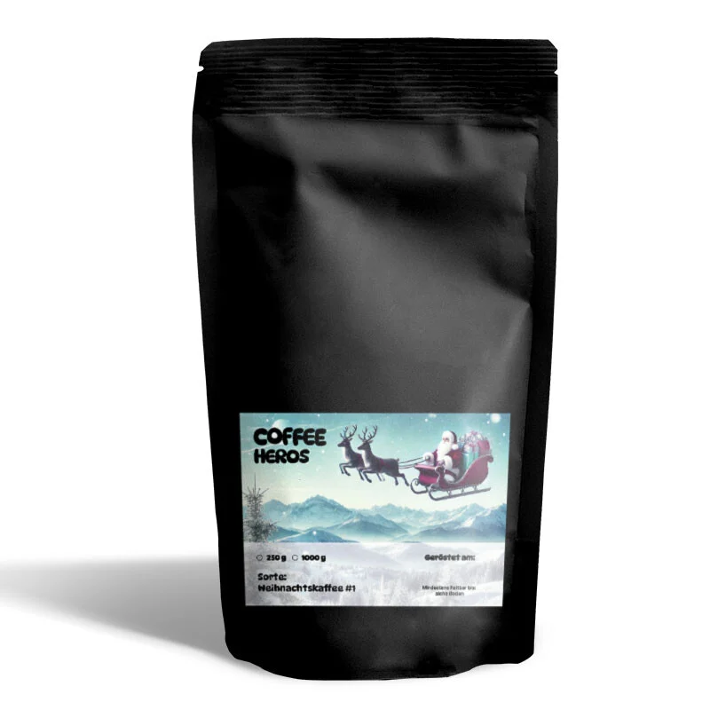 Hochwertiger Weihnachtskaffee als Geschenk zu Weihnachten