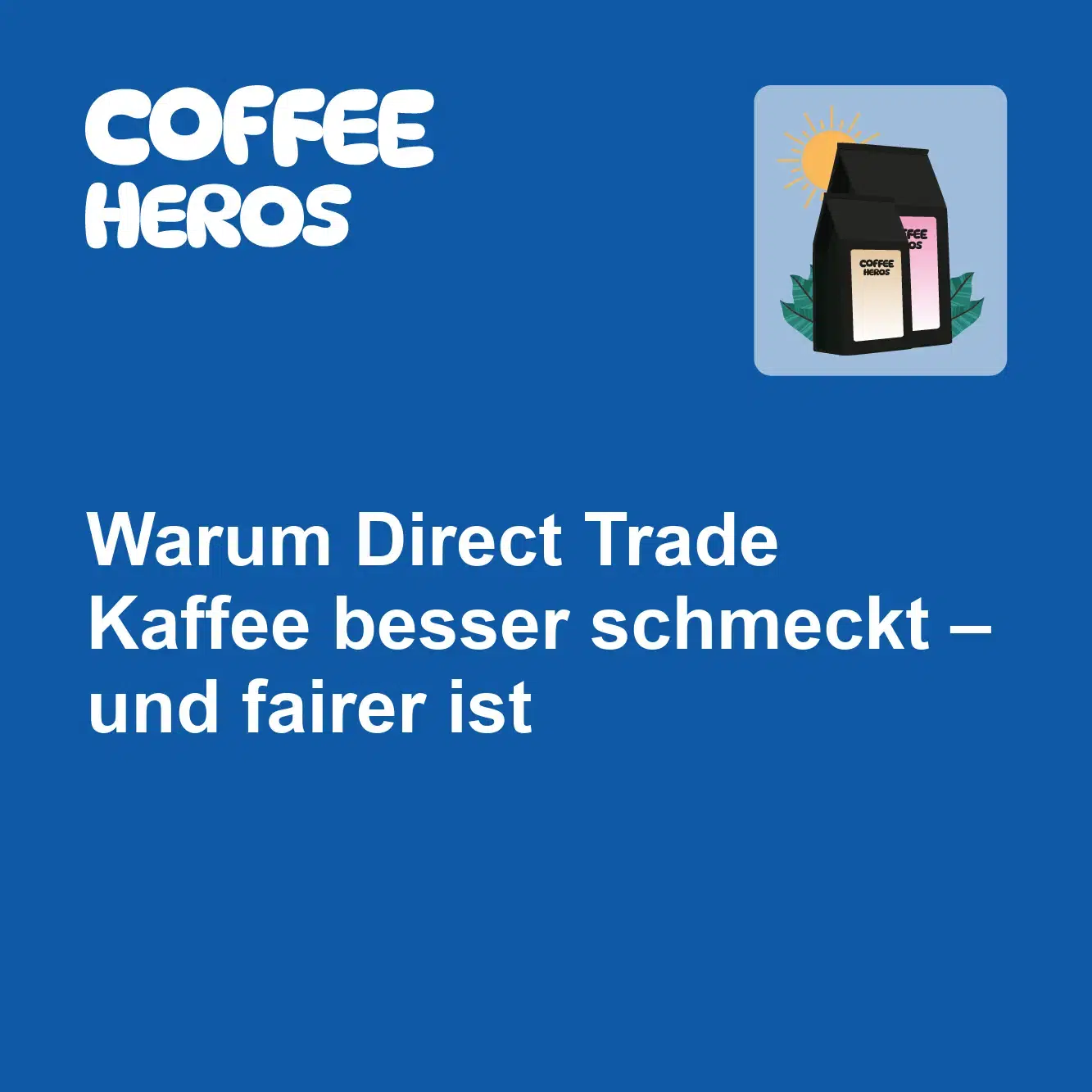 Direct Trade Kaffee von der Farm direkt zur Rösterei für besseren Geschmack und faire Bezahlung