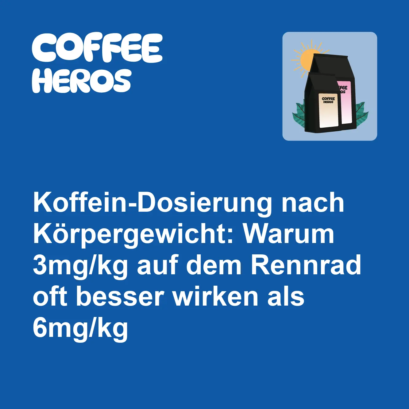 Espresso-Tasse neben Rennradhelm und Pulsuhr – Koffein Dosierung Rennrad Körpergewicht optimal planen