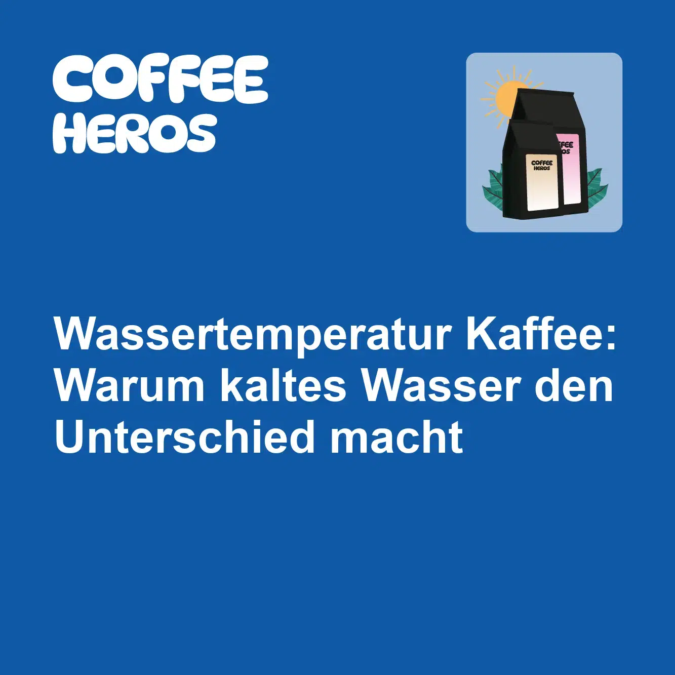 Wassertemperatur Kaffee messen mit Thermometer beim Aufbrühen von Filterkaffee