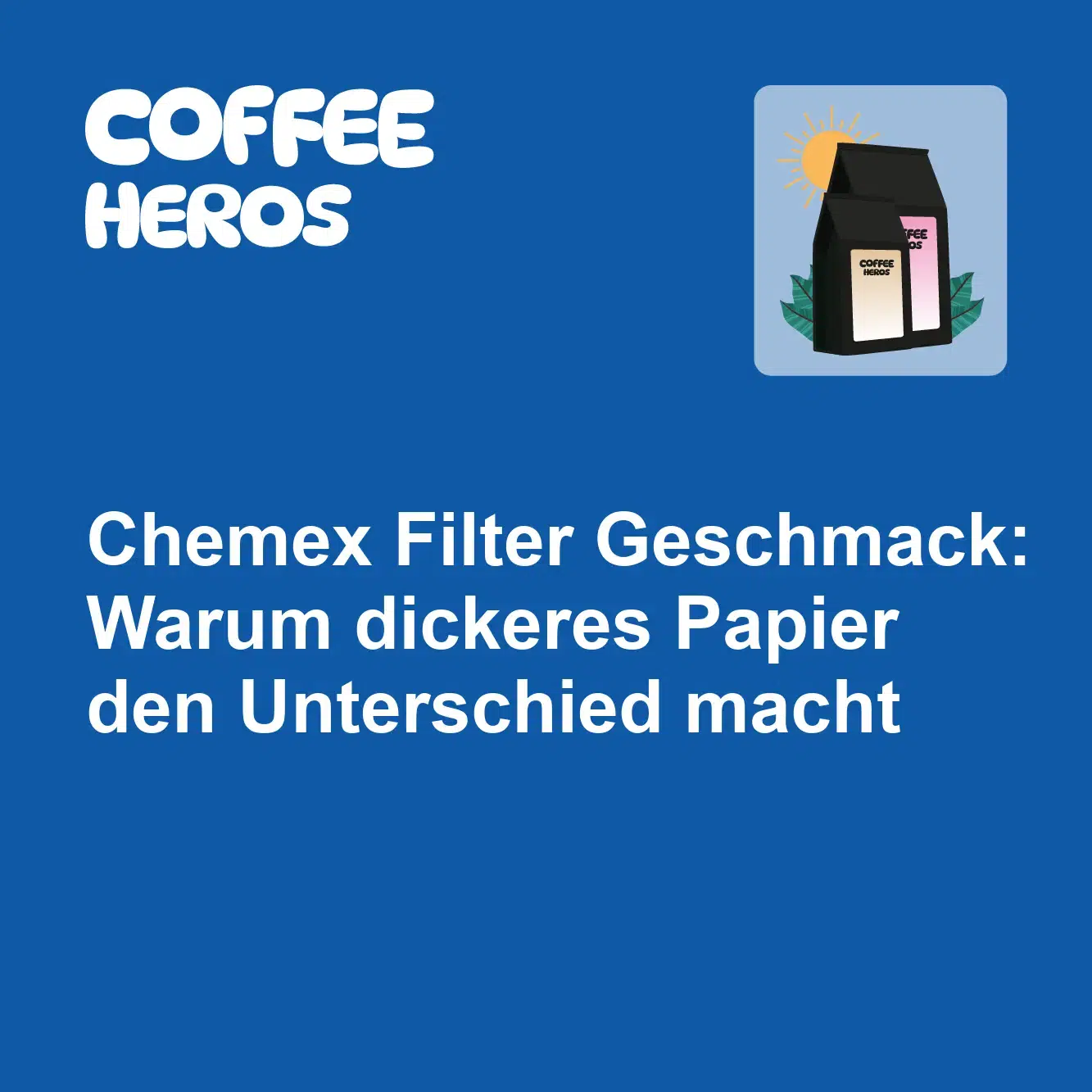Chemex-Karaffe mit dickem Papierfilter und frisch gebrühtem klarem Filterkaffee auf Holztisch